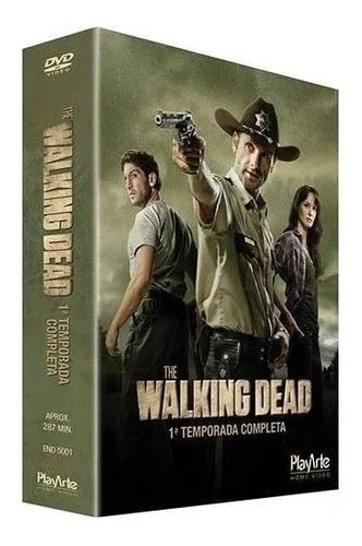 Box Dvd The Walking Dead  1 Temporada  3 Discos