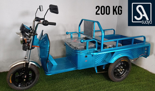 Moto Cargo Eléctrico 200kg 40km Autonomía 100%financiado