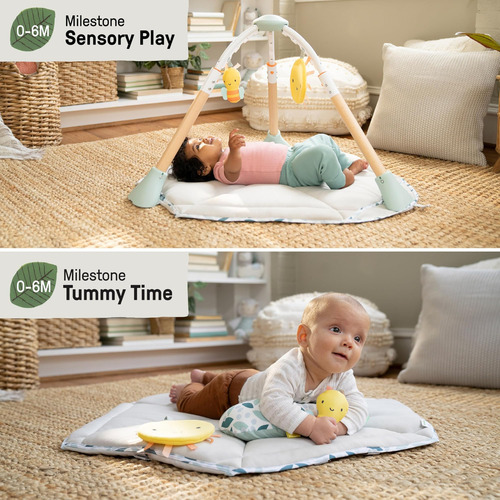 Ingenuity Tummy-toes-toes 6-in-1 Milestone Center, Play Gym,
