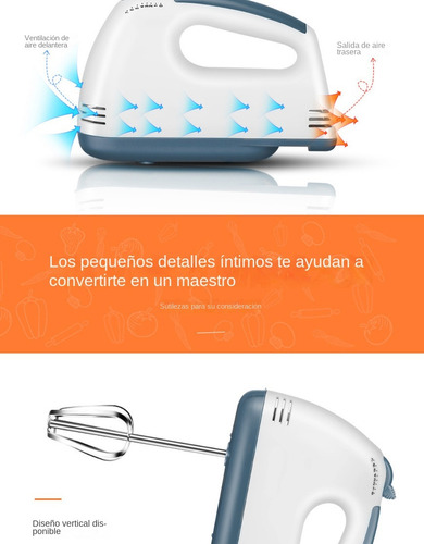Mini Batidor De Huevos Manual Eléctrico Automático