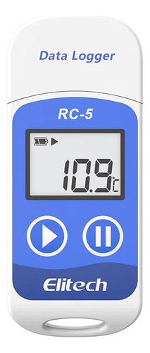 Usb Elitech Rc-5, Registro Gráfico Datalogger Temperatura