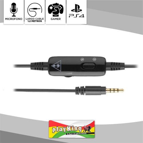 Imagen 5 de 6 de Auricular Gamer Turtle Beach 50p Earforce Ps4 Xbox Pc Switch