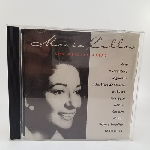 Maria Callas - Sus Mejores Arias - Cd - Mb