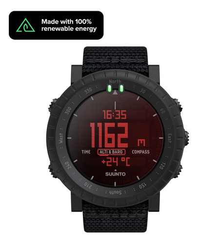 Relógio Esportivo Suunto Core Alpha Stealth, Ultrarresistent