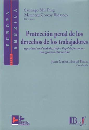 Libro - Proteccion Penal De Los Derechos De Los Trabajadore