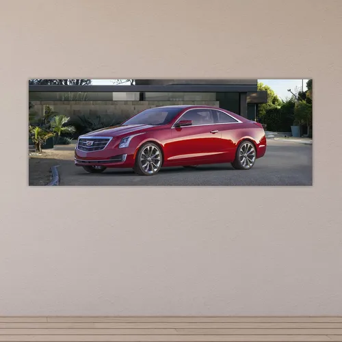 Cuadro 30x80cm Auto 2015 Cadillac Ats Coupe 1024 32