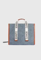 Comprar Bolsa Shopping Lona Azul Schutz