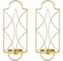 Comprar 2 Candelabros De Pared De Metal Para Colgar En La Pared, Por