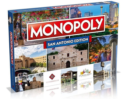 Monopoly San Antonio Edition Board Game Hasbro (in English