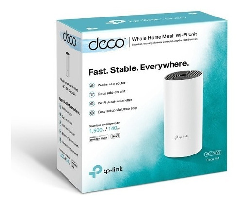 Tp-link Deco M4 (1-pack) Ac1200 Gigabit Wifi Mesh