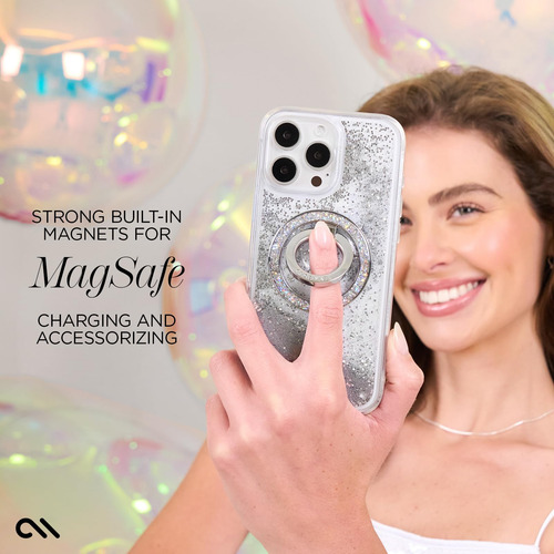 Funda Para Teléfono Case-mate iPhone 16 Pro Max Silver Water