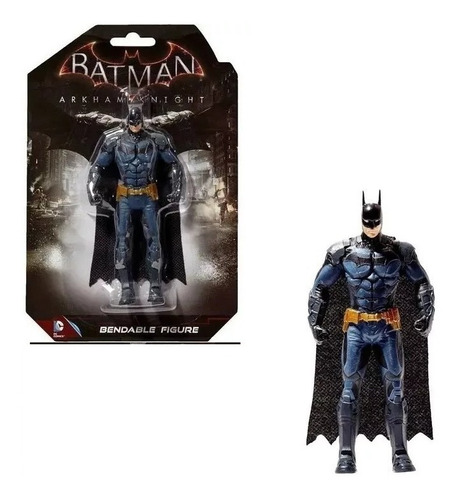 Figura Flexible 14cm Batman: Arkham Knight Dc Muñeco Retro 