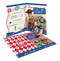 Comprar Pack 10 Invitaciones Cumpleaños Toy Story Original Cotillón
