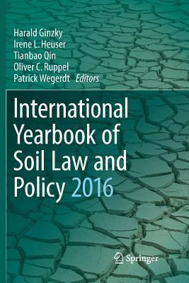 Libro International Yearbook Of Soil Law And Policy 2016 ...