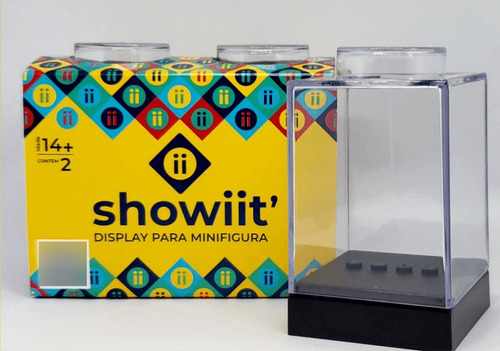 Display Para Lego Minifigura Showiit Com 2 Expositores