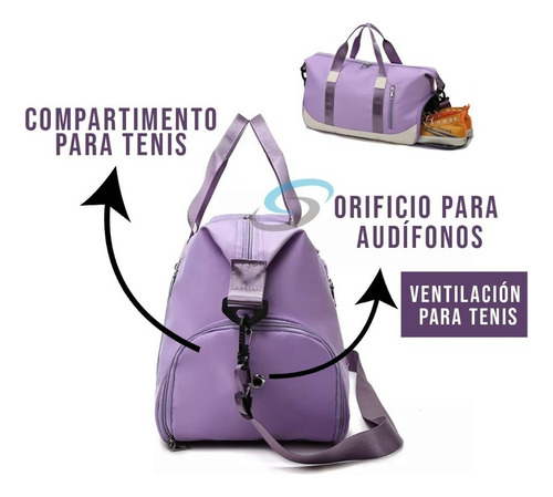 Maleta Deportiva Gym Viaje Impermeable Morral De Moda Tp Am7
