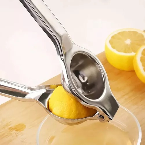 Exprimidor Limon Lima Citricos Manual Metal Acero Inoxidable