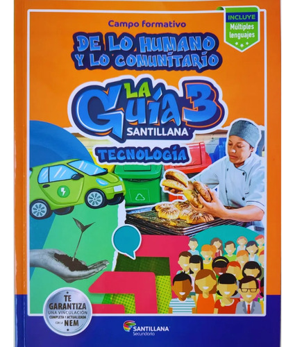 Tecnología 3, La Guía Santillana 2025 Múltiples Lenguajes