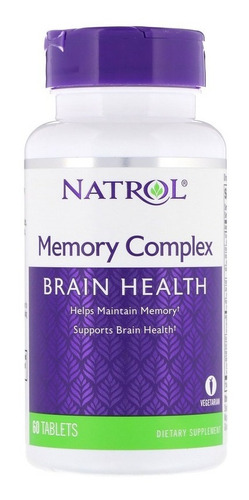 Imagem 1 de 3 de Brain Health, Importado, P/ Memória E Cognitivo - 60 Tabs