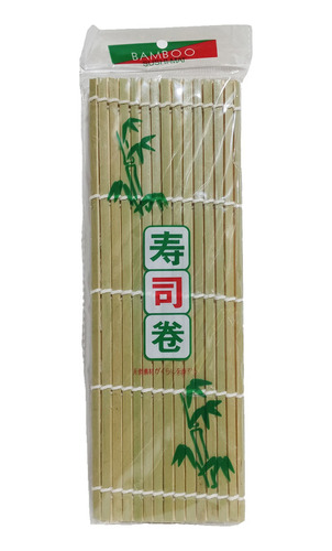 Esterilla De Bambu Delgado Maki 24cm Bamboo Sushi Mat