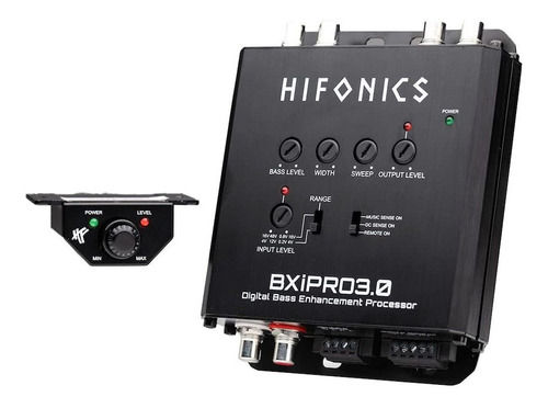 Hifonics Procesador Bxipro3.0 (negro) - Procesador Digital .