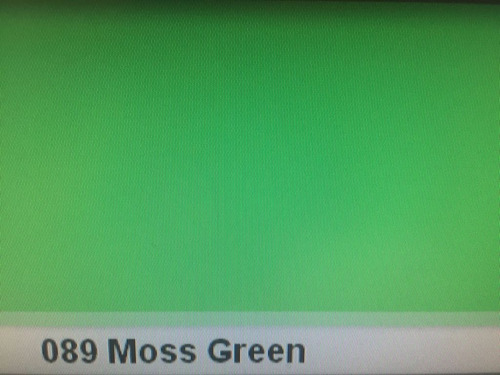 Gelatina Filtro Acetato Color Verde N° 089 De 61 X 53 Cm