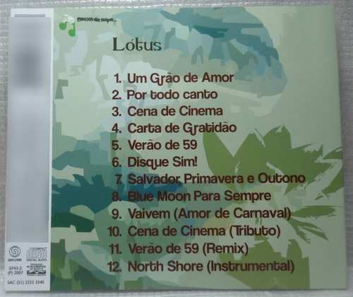 Guilherme Arantes, Lótus, Cd Original (Usado)