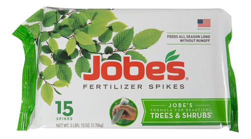 Jobe's 01660 Árbol Y Arbustos De Punta De Fertilizante, 15