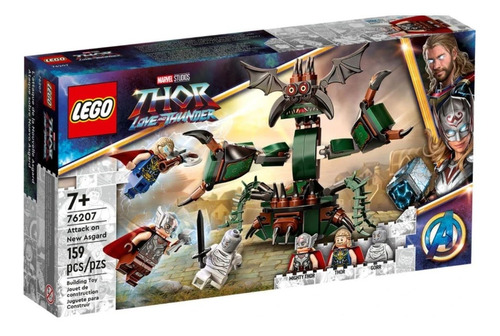 Lego Marvel Thor Love And Thunder Batalla De Asgard 159pzs