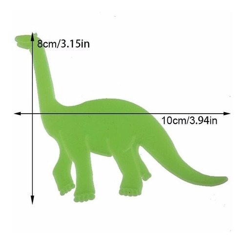 Pegatina Fosforescente De Dinosaurios,decoracion Infantil