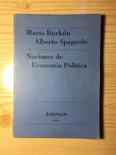 Imagen 1 de 3 de Nociones De Economía Política - Mario E. Burkun