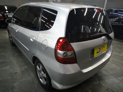 Honda Fit Lx 1.4 Flex 5p Mec Completo Rodas 2008 Prata