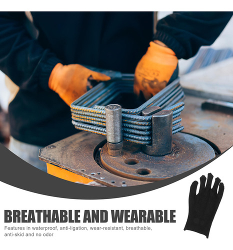 12 Pares De Guantes De Algodón, Guantes De Protección Labora