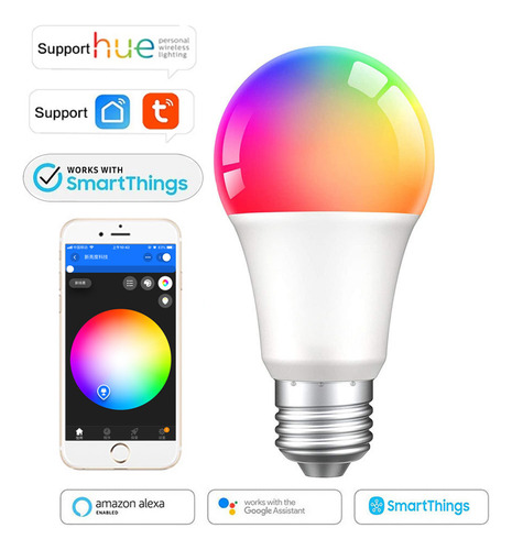 Bombilla Inteligente Con Conexión Zigbee Y Control Por Voz