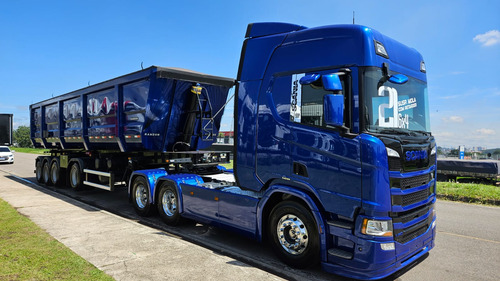 Scania R540 6x4 Bug Leve Retarder Ano 21 + 4 Eixo Caçamba