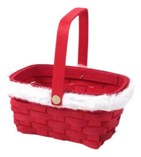 2 Cesta De Regalo De Navidad Cesta De Regalo Rojo Sin