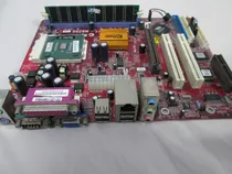 Comprar Placa Amd 462 - M825g + Sempron 2300mhz + 512mb Ddr Vermelho