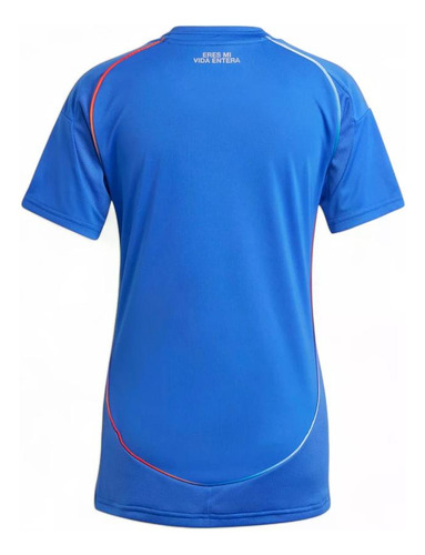Camiseta Local Mujer adidas U De Chile 2025 Azul