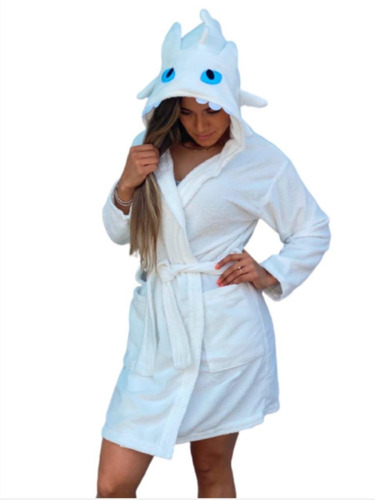 Imagen 1 de 2 de Bata De Baño Furia Luminosa Para Adultos, Por Tallas