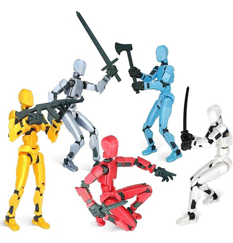 Warmie- T13 Figura De Acción Impresa En 3d Con Múltiples