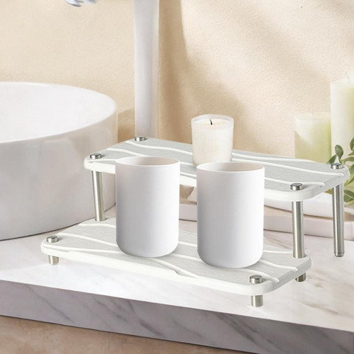 Organizador Para Lavabo De Baño De Secado Instantáneo,