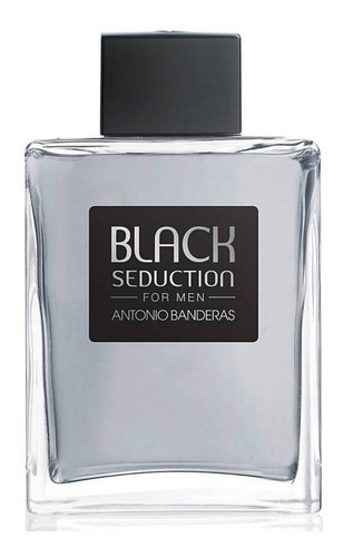 Imagen 2 de 2 de Perfume Antonio Banderas Black Seduction 200ml- Original