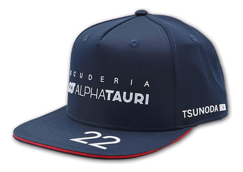 Pums Scuderia Alpha Tauri Yuki Tsunoda Flat Brim Hat 2023 N