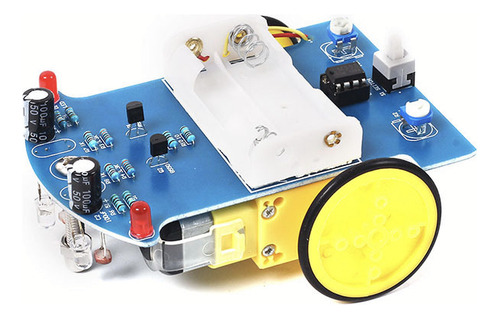 Kit Robot Carro Chasis Seguidor Lineas Educacional Pa Armar