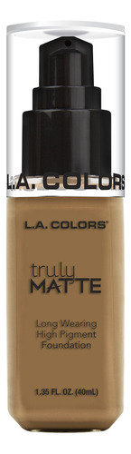 L.a. Colores Herecha Mate Mate Foundation, Cálido Caramelo,