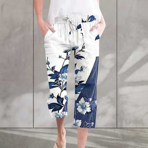 Pantalones Holgados Y Cómodos Con Cintura Suave Para Mujer,