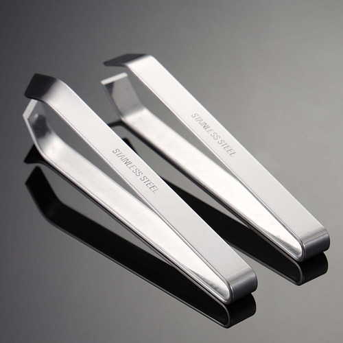 6 X 2 Pinzas Para Espinas De Pescado, Pinzas Planas E