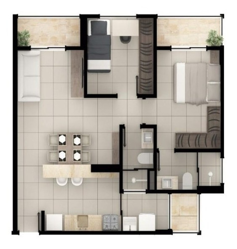 Apartamento Com 2 Dormitórios À Venda, 70 M² Por R$ 319.724,00 - Edifício Terraza Residencial - Sorocaba/sp - Ap0074 - 67639797