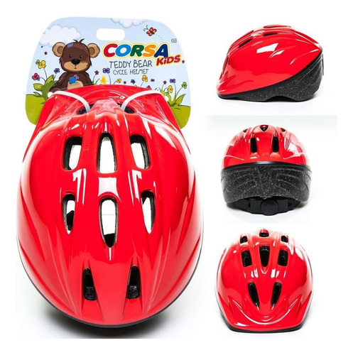 Capacete Infantil Kidzamo Tam M (5 A 10 Anos) Com Ajuste