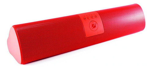 Caixa De Som Sound Box Bt Frahm Usb/sd/fm Bateria Interna Vm Cor Vermelho